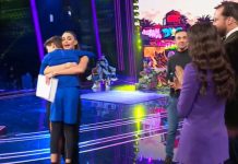 Tu si que vales 2021, Cristian Sabba emozionato: Belen Rodriguez lo prende in braccio | Video Witty Tv Tu si que vales 2021