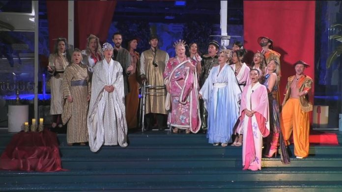 GF Vip, i concorrenti mettono in scena la Turandot di Giacomo Puccini, con la regia esperta di Katia Ricciarelli | Video Mediaset Turandot