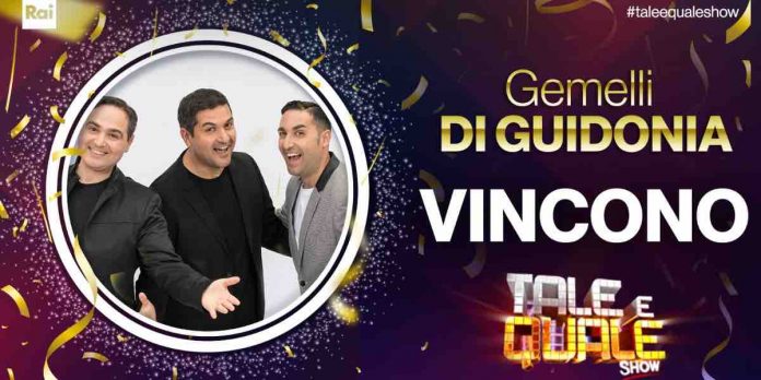 Gemelli di Guidonia vincitore Tale e Quale Show 2021