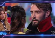 Delia Duran torna al GF Vip: il faccia a faccia con il marito Alex Belli che abbandona la Casa | Video Mediaset Alex Belli confronto con la Moglie