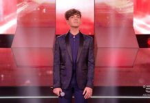 Vincenzo Cantiello ottiene 100 dal muro di All Together Now con “I have nothing” | Video Mediaset All Together Now