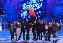 Amici 21: Lorella Cuccarini canta e balla la canzone di Natale con il Pagante | Video Witty Tv Amici 21 Lorella Cuccarini canta