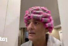 Fiorello a Sanremo 2022 con i bigodini: ecco il video tutto da ridere con Amadeus Fiorello Amadeus Sanremo 2022