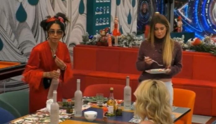 GF Vip, ancora duro scontro tra Lulù Selassiè e Katia Ricciarelli: “Facciamo la figura delle peracottare” | Video Mediaset Lulù Vs Katia