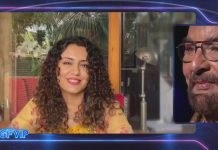 GF Vip, sorpresa per Kabir Bedi, il videomessaggio della moglie Parveen Dusanj | Video Mediaset Sorpresa Kabir