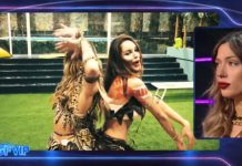 GF Vip, il bacio tra Delia Duran e Soleil Sorge: “Giochiamo a carte scoperte”. Il triangolo continua? | Video Mediaset Il triangolo Delia Soleil Alex