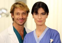 “Lea un nuovo giorno” stasera su Rai 1, Anna Valle indossa il camice sul set: “I medici sono i veri eroi” Lea su Rai 1