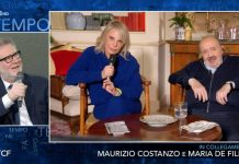 Maurizio Costanzo e Maria De Filippi a “Che tempo che fa”. Maria: “Maurizio nasconde le caramelle nel porta occhiali” | Video Maurizio Costanzo Maria De Filippi Che tempo che fa