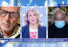Pomeriggio 5, scontro tra Paolo Brosio e Barbara d’Urso: “Paolo taci o ti faccio togliere il microfono” | VIDEO Mediaset Pomeriggio 5