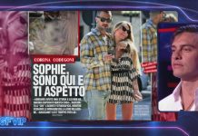 GF Vip, Fabrizio Corona su Sophie Codegoni: “Mi ama ancora, Basciano non è per lei” | Video Mediaset Corona E Sophie