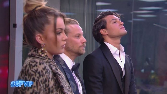 GF Vip, doppia eliminazione con televoto flash: chi è l’eliminato? A sorpresa, Antonio Medugno | Video Mediaset Sophie Davide Antonio televoto flash