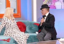 Il “Totò” di Francesco Paolocci torna a Citofonare Rai2: l’incontro emozionate con Sandra Milo | Video Totò Francesco Paolocci Sandra Milo Citofonare Rai2