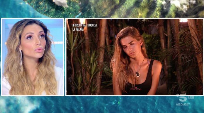 Isola dei famosi Estefania confornto ex roger