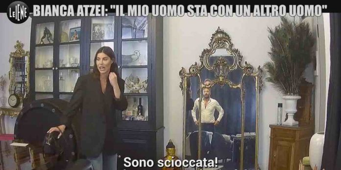 Scherzo Bianca Atzei a Le Iene: il fidanzato Stefano Corti a “letto con un altro uomo” | Video Mediaset Scherzo Bianca Atzei a Le Iene
