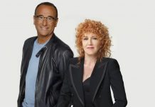 Carlo Conti e Fiorella Mannoia conducono “DallArenaLucio”: ecco quando in tv Dallarenalucio Conti- Mannoia
