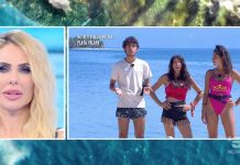 Isola dei Famosi 2022: confronto tra Maria Laura, Alessandro e Carmen. La tentazione per la Di Pietro | Video Mediaset Isola dei Famosi 2022