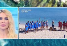 Isola dei Famosi 2022: sfida tra squadre, Roger si fa male e viene portato in clinica | Video Mediaset Isola dei famosi