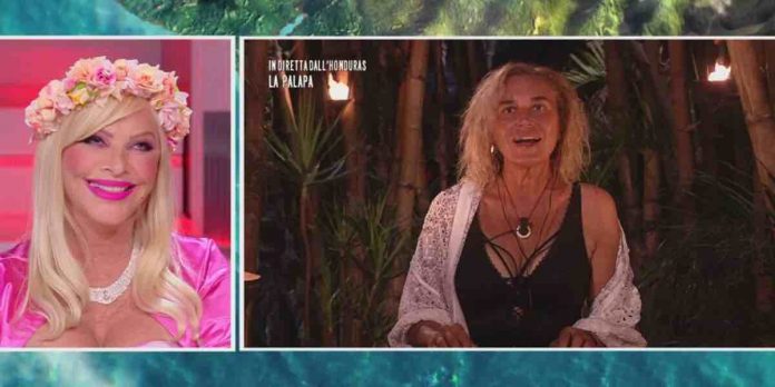 Ilona Staller contro Lory Del Santo a Isola dei Famosi