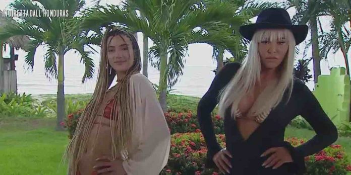 Isola dei Famosi 2022, il lancio delle Piratesse Soleil Sorge e Vera Gemma | Video Mediaset Soleil Sorge e Vera Gemma, le piratesse de L'Isola dei Famosi