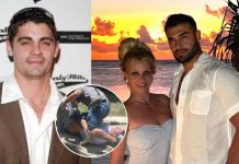 Britney Spears sposa Sam Asghari: alle nozze irrompe l’ex marito Jason Alexander | Video Nozze Britney Spears e Sam Asghari Jason Alexander