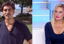 Isola dei Famosi 2022: il confronto tra Lory Del Santo e Marco Cucolo | Video Mediaset Scontro Lory del Santo marco Cucolo
