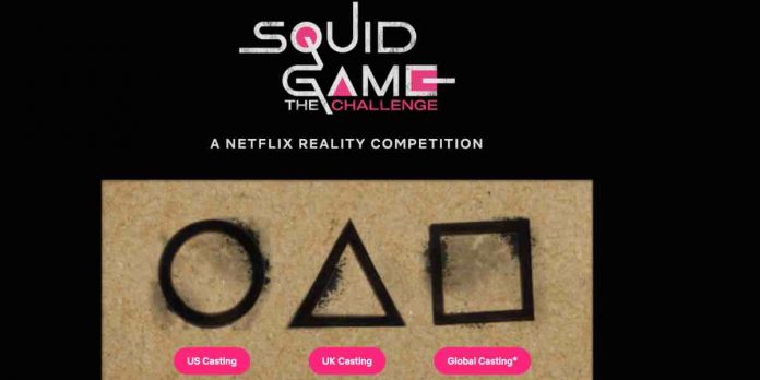 Squid Game The Challenge reality Netflix