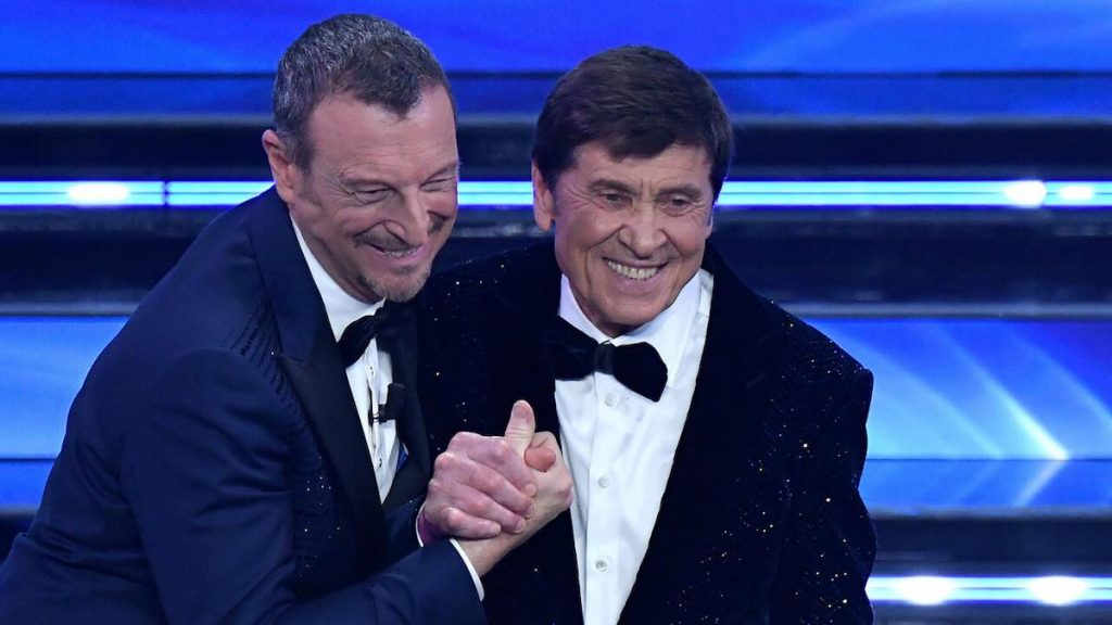 Sanremo 2023 Amadeus Gianni Morandi