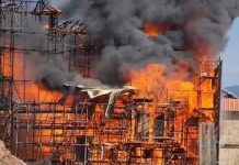 Incendio Cinecittà a Roma: salva la casa del Grande Fratello Vip | VIDEO Incendio Cinecittà