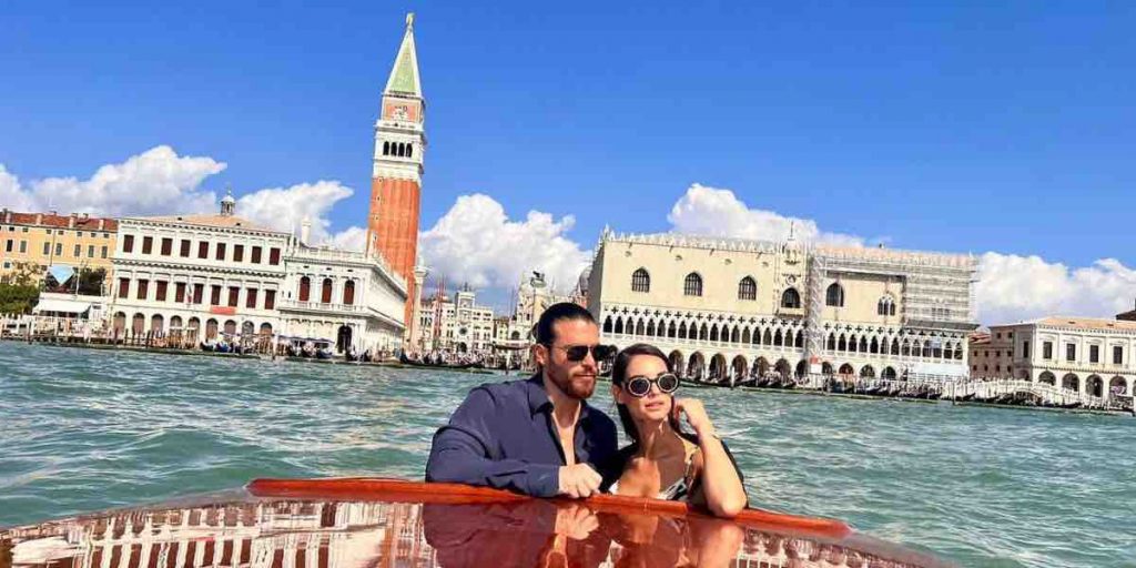 Francesca Chillemi e Can Yaman a Venezia