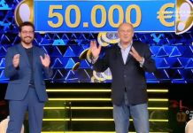 Caduta Libera, vincita di 50.000 euro per il campione Michele Marchesi | Video Mediaset Caduta Libera