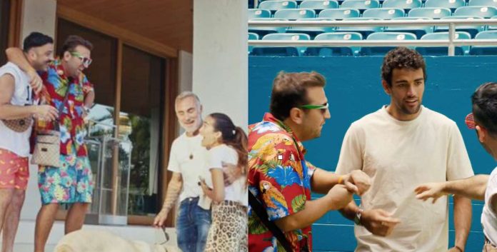 Emigratis: Pio e Amedeo nella villa di Gianluca Vacchi e poi da Matteo Berrettini e Fabio Fognini | Video Mediaset Emigratis