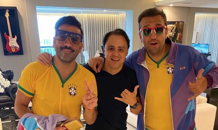 Emigratis, Pio e Amedeo incontrano il campione di Formula 1 Felipe Massa | Video Mediaset Emigratis felipe massa