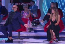 Grande Fratello Vip, lite in diretta tra Alfonso Signorini e Sara Manfuso. Lo scontro: “Mi hai preso per i fondelli. Ora puoi uscire dallo studio, grazie” | Video Mediaset Manfuso Ciacci lite Alfonso