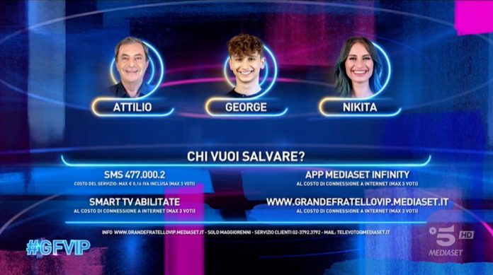 Grande Fratello Vip: i nominati della settimana e le nomination di ieri sera 3 novembre | Video Mediaset Nominati