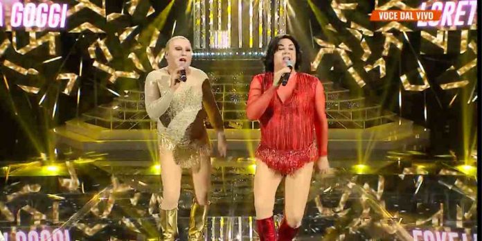 Paolantoni e Cirilli imitano Loretta e Daniela Goggi a Tale e Quale Show 2022