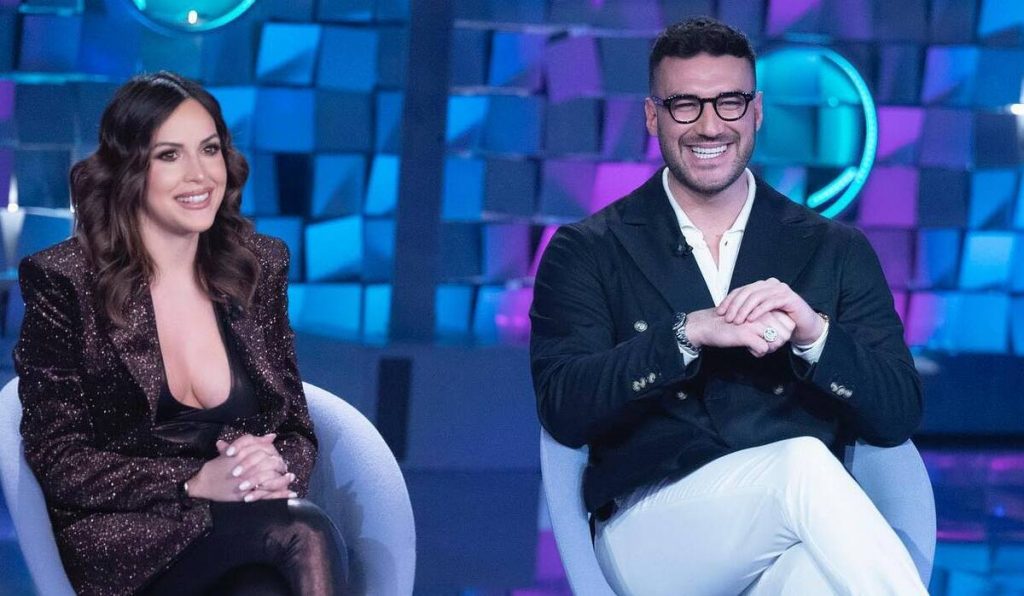 Claudia Dionigi e Lorenzo Riccardi a Verissimo