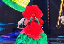 Il Cantante Mascherato 2023, Rosa eliminata, smascherata da Flavio Insinna: chi si nascondeva sotto la maschera? Il Cantante Mascherato Rosa