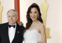 Michelle Yeoh, l’attrice Premio Oscar 2023 è la compagna di Jean Todt, l’ex AD della Ferrari Michelle Yeoh