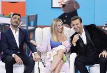 Diletta Leotta a “Felicissima Sera – All Inclusive”, prove da mamma con Pio e Amedeo | Video Mediaset