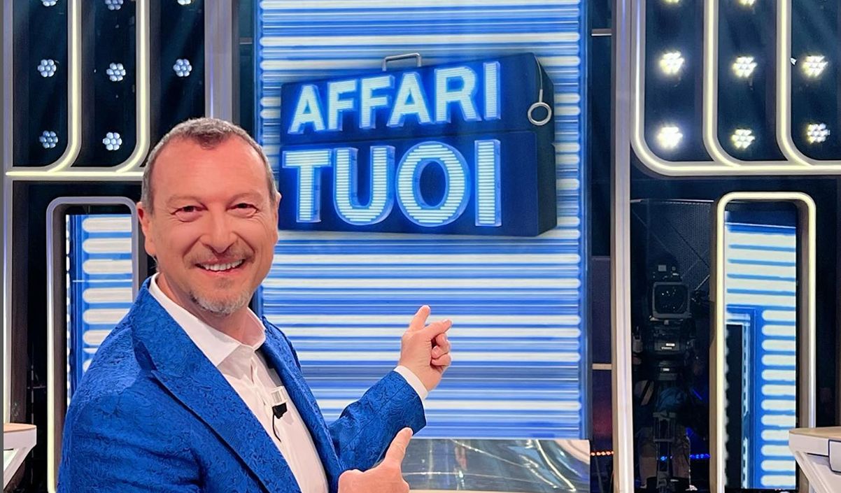 Torna Affari Tuoi con Amadeus: quando vedremo in tv il programma