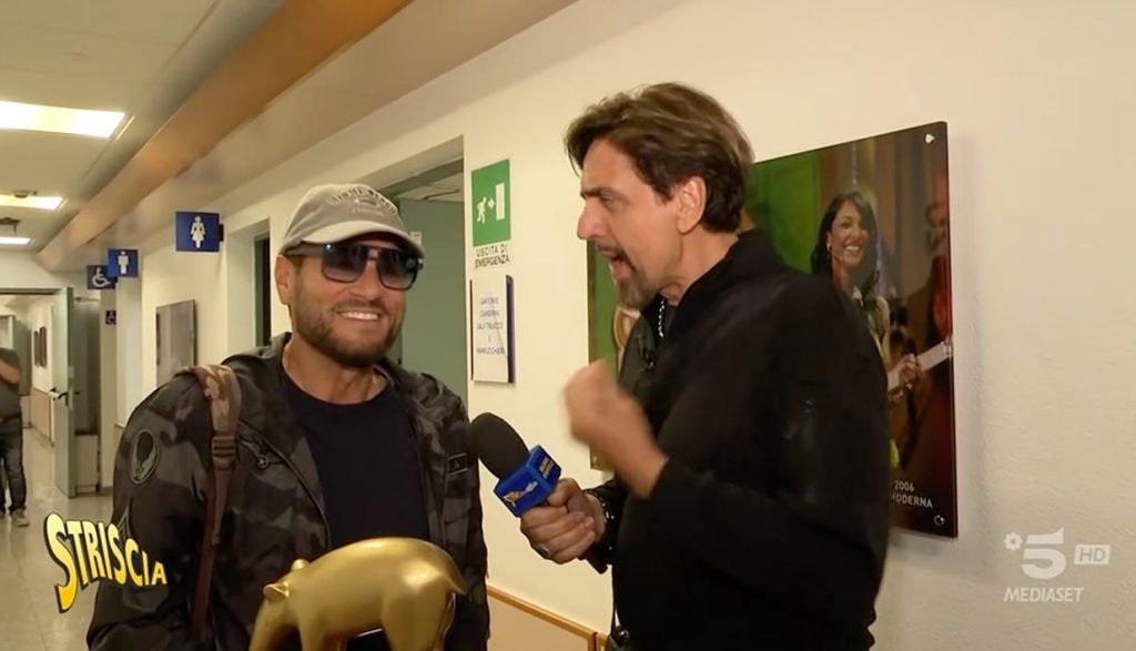 Tapiro per Enrico Papi