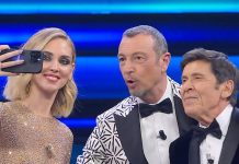 Rai multata per pubblicità occulta durante Sanremo: ecco a quanto ammonta la sanzione Agcom Selfie Ferragni, Amadeus, Morandi