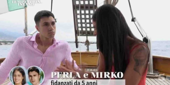 Temptation Island 2023, Perla in lacrime per Mirko: “non chiedo il falò, non lo perdonerò mai” | Video Witty Tv Perla e Mirko a Temptation Island 2023
