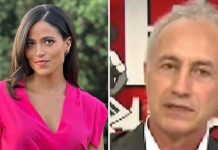 Gossip news: il bacio tra Veronica Gentili e Marco Travaglio, ecco come li hanno pizzicati