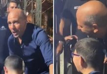 Checco Zalone fa felice un fan disabile: tra tanta gente si ferma con lui per una foto – Il Video