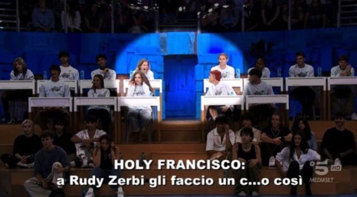 Amici 23, Rudy Zerbi vs Holy Francisco: il primo provvedimento | Video Witty Tv Amici 23