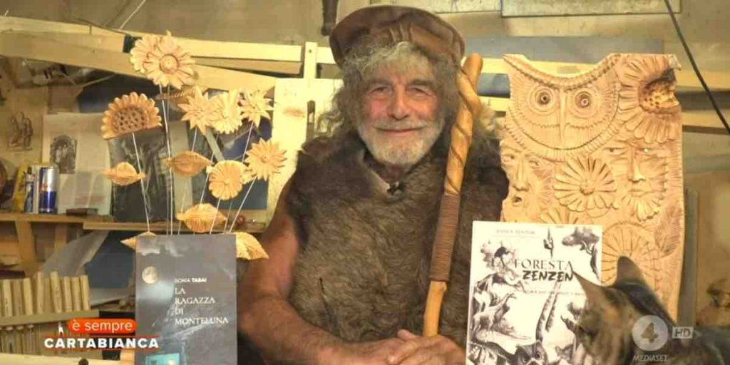 Mauro Corona a E' sempre cartabianca