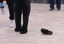 Lil Jolie ad Amici 23: ginnastica svogliata in ciabatte | Video Witty Tv Lil Jolie ad Amici 23