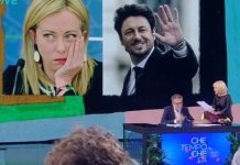 Caso Giambruno: la letterina di Luciana Littizzetto a Giorgia Meloni nella trasmissione Che Tempo che Fa – Video Luciana Littizzetto Caso Giambruno meloni copia