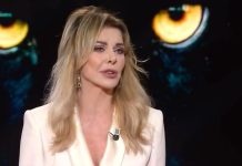 Alba Parietti a Belve 2023: dalla chirurgia al “picco Parietti” fino al flop de Il Macellaio “film erotico d’autore” Alba Parietti a Belve